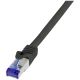 LogiLink C6A143S Netzwerkkabel Schwarz 50m Cat6a S/FTP (S-STP)