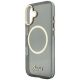 6. Guess IML Script Metal MagSafe Hülle für iPhone 17 - Schwarz