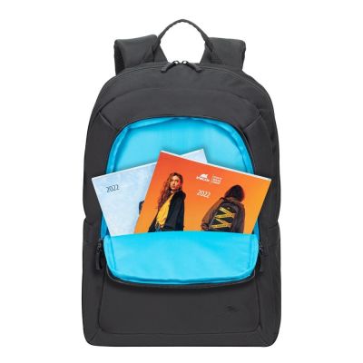 8. Rivacase Alpendorf 7561 Rucksack, Wanderrucksack, Schwarz, Polyester