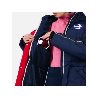 7. ROSSIGNOL W JCC FLAG DOWN PARKA Damen-Skijacke blau