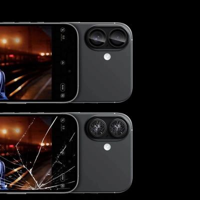 5. Tech-Protect Camring Fit+ Kameraschutzhülle für Samsung Galaxy A37 / A57 5G – Schwarz