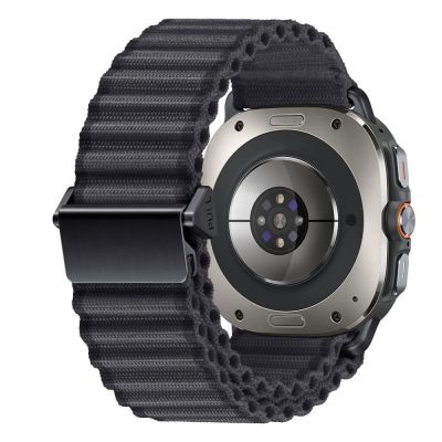 2. Tech-Protect Weave Pro Armband für Samsung Galaxy Watch Ultra (47 mm) – Schwarz