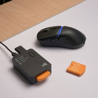 19. Glorious Gaming Model D3 Kabellose Maus für Rechtshänder, RF-Funk, optisch, 30000 DPI
