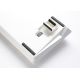 8. Ducky One 3 Mini Gaming-Tastatur, reinweiß, USB, Deutsch, Weiß