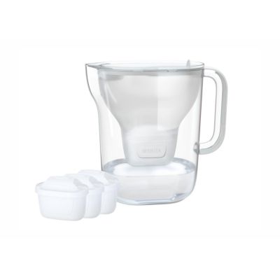 Brita Essential XL Wassertank + 3 Filterkartuschen (weiß)