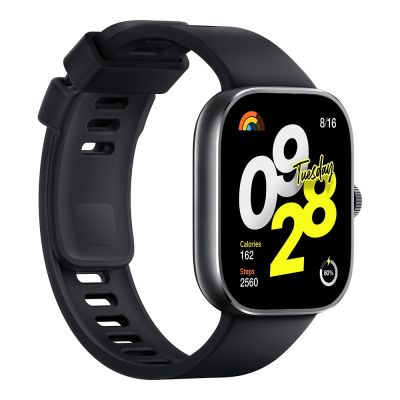 3. Xiaomi Redmi Watch 4 Obsidian Black Smartwatch