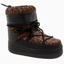O'Neill Damen-Schneestiefel Lisa F High, Leopardenmuster, gefüttert, Winter