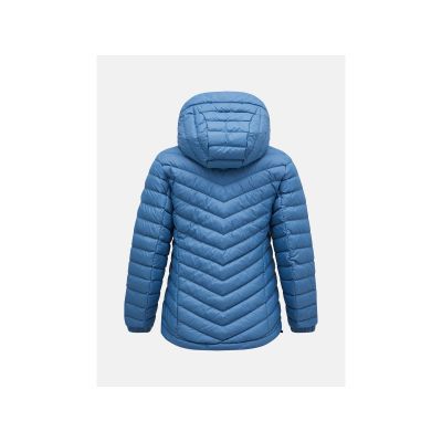 3. Peak Performance W Frost Daunenjacke mit Kapuze Blau