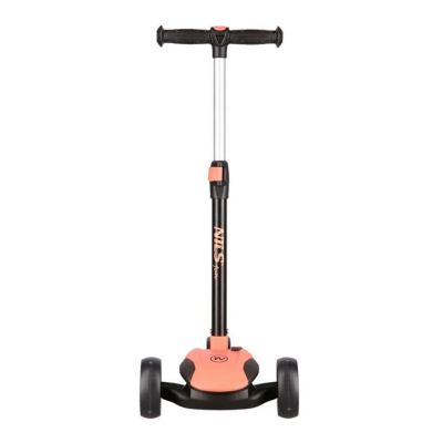 8. NILS FUN HLB122 LED rosa Kinderroller