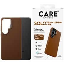 CARE by PanzerGlass Solo Qi Hülle für Samsung Galaxy S26 Ultra – Braun