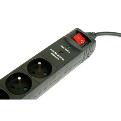 ENERGENIE SPF5-C-10 Steckdosenleiste (5 x UTE; 3 m; schwarz)