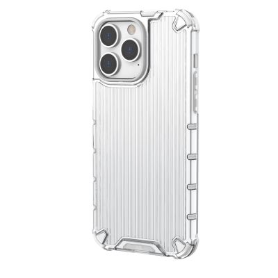 3. Ombre Protect Case für iPhone 13 Pro Max rosa und blaue gepanzerte Hülle