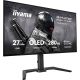 4. iiyama G-MASTER GOB2701QSC-B1 Computermonitor 68,6 cm (27") 2560 x 1440 px 2K Ultra HD OLED Schwarz
