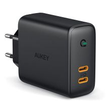 AUKEY PA-D2 36W 2xUSB-C PD Wandladegerät