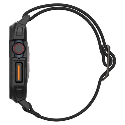 4. Spigen Lite Fit „PRO“ Armband für Apple Watch 10 42 mm – Schwarz
