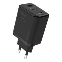 Dudao A29 65W GaN Wandladegerät 2 x USB-C + 1 x USB-A - Schwarz