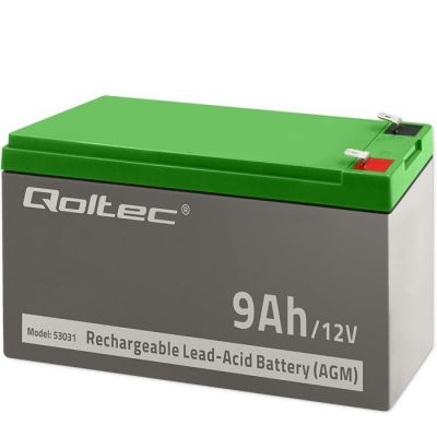 8. Qoltec 53031 Gel-Batterie