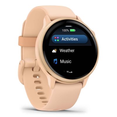 3. Garmin Vivoactive 6 Pink Dawn / P. Dawn Metallic Uhr