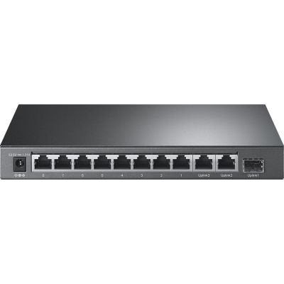 2. TP-Link TL-SL1311P Fast-Ethernet-Netzwerkanschlüsse (10/100), PoE-Unterstützung, Schwarz