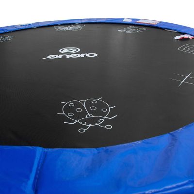 3. Faltbares Gartentrampolin mit Innennetz, 8 Fuß (244 cm), Enero