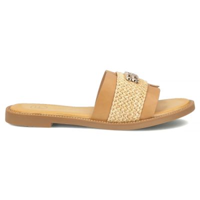 2. Beigefarbene Damen-Strand-Flip-Flops Filippo DK7899