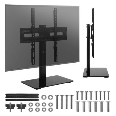 7. MACLEAN Universal-TV-Ständer für Schrank, Standfuß, max. 35 kg, 20 Grad drehbar, für 32-55"-Fernseher MC-132