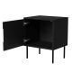 6. INSERTO Nachttisch, 2 Stück, 50 x 40 x 61,5 mm, schwarz + LED