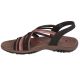 2. Skechers Reggae Slim Simply Stretch Sandalen 163023-CHMT Braun 36