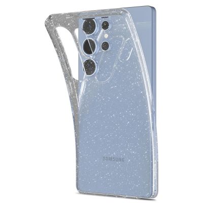7. Spigen Liquid Crystal Hülle für Samsung Galaxy S25 Ultra – Transparent und Glitzer