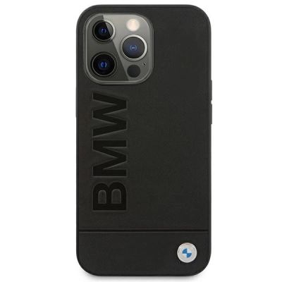 3. BMW Signature Logo Imprint Case für iPhone 13 Pro Max - Schwarz