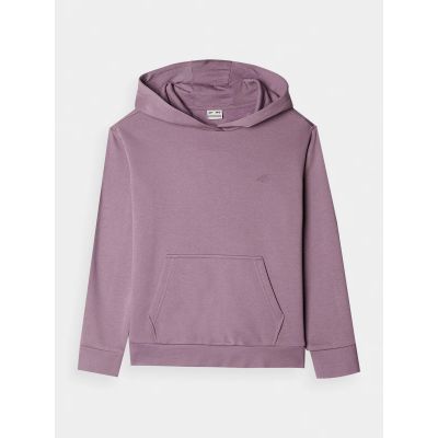 5. Mädchen-Sweatshirt mit Kapuze, offen, 4F Junior 4FJWMM00TSWSF1316-51S