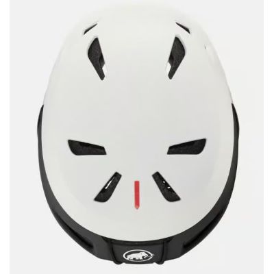 7. Mammut Haute Route Helm – weiß/schwarz, Größe: 55–59 cm