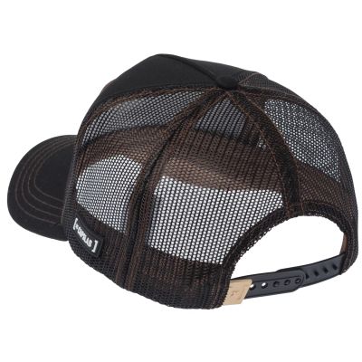 3. Capslab One Piece Trucker-Cap CL-OP2-1-CAS-WAN3 Schwarz One Size