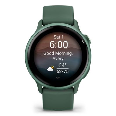 5. Garmin Vivoactive 6 42 mm Jasper Green Uhr