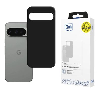 3mk Matt Case für Google Pixel 10 / Google Pixel 10 Pro – Mattschwarz