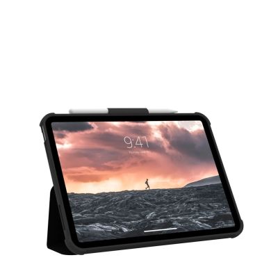 7. UAG Rugged Case für iPad 10.9 (10. Generation, 2022) - Plyo Schwarz/Eis - Tablet-Klapphülle - Medizinische Qualität - Eis Schwarz - für Apple iPad 10.9" (10. Generation)