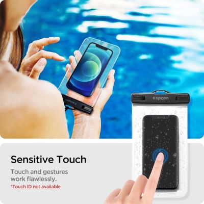 10. Spigen Spigen Aqua Shield A601 Gehäuse wasserdicht IPX8 - transparent 2 Stk.