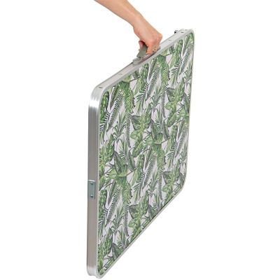 14. Klappbarer Campingtisch 80x60x70cm Dschungel