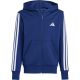 2. adidas Essentials Sweatshirt mit durchgehendem Reißverschluss, marineblau, Kinder, JY4980