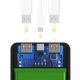 7. Wozinsky Wpower WPBBK-2 10000mAh Powerbank - Schwarz