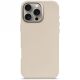 Decoded Leder-Backcover-Hülle mit MagSafe für iPhone 16 Pro Max – Beige