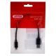 UNITEK Kabel USB-C - USB-A 3.1, Stecker/Stecker, 0,25 m, Y-C490BK