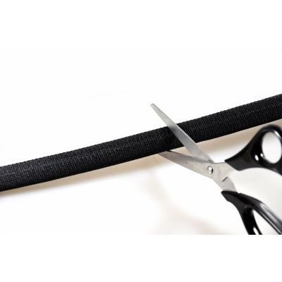 4. Kabel beschriften, Kabelrohr, Schwarz