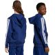 3. adidas Essentials Sweatshirt mit durchgehendem Reißverschluss, marineblau, Kinder, JY4980