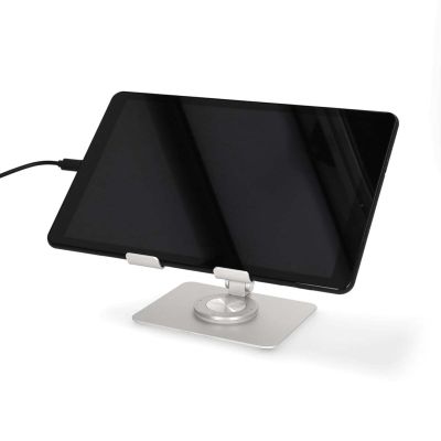 12. Nedis silberner Tablet-Ständer