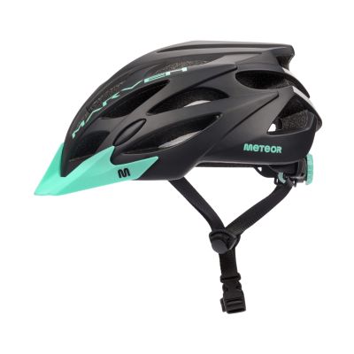 2. Meteor Marven Helm M 55-58 cm schwarz-mint 24793
