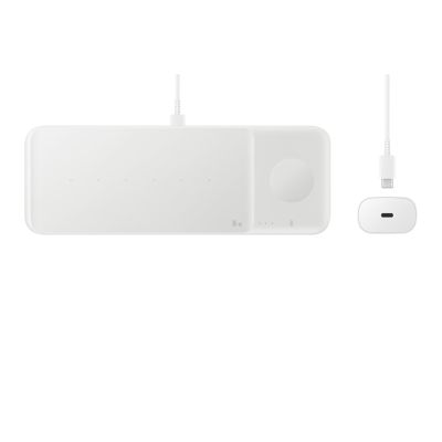 7. Samsung Induktive Ladestation (Trio), Weiß