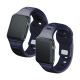 3. 3mk Silikon- Watch für Apple Watch 42/44/45/49 mm – Grau