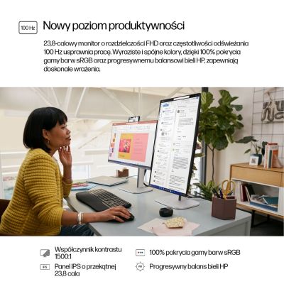 21. HP LED-Monitor 23,8" S5 Pro 524pf (9D9L6UT)