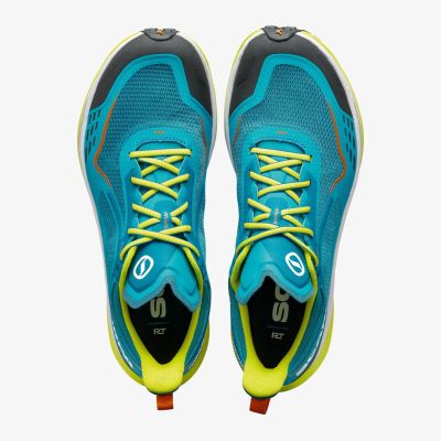 5. Scarpa Golden Gate Kima Rt Trailschuhe - lake blue/lime